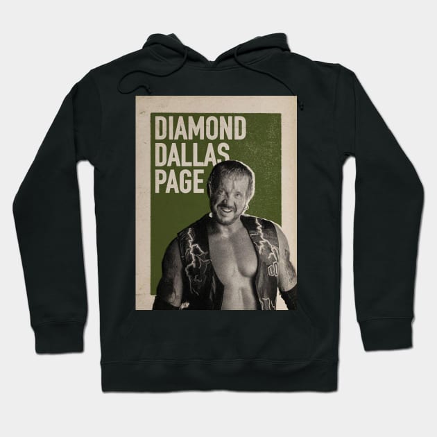 Diamond Dallas Page Vintage Hoodie by nasib